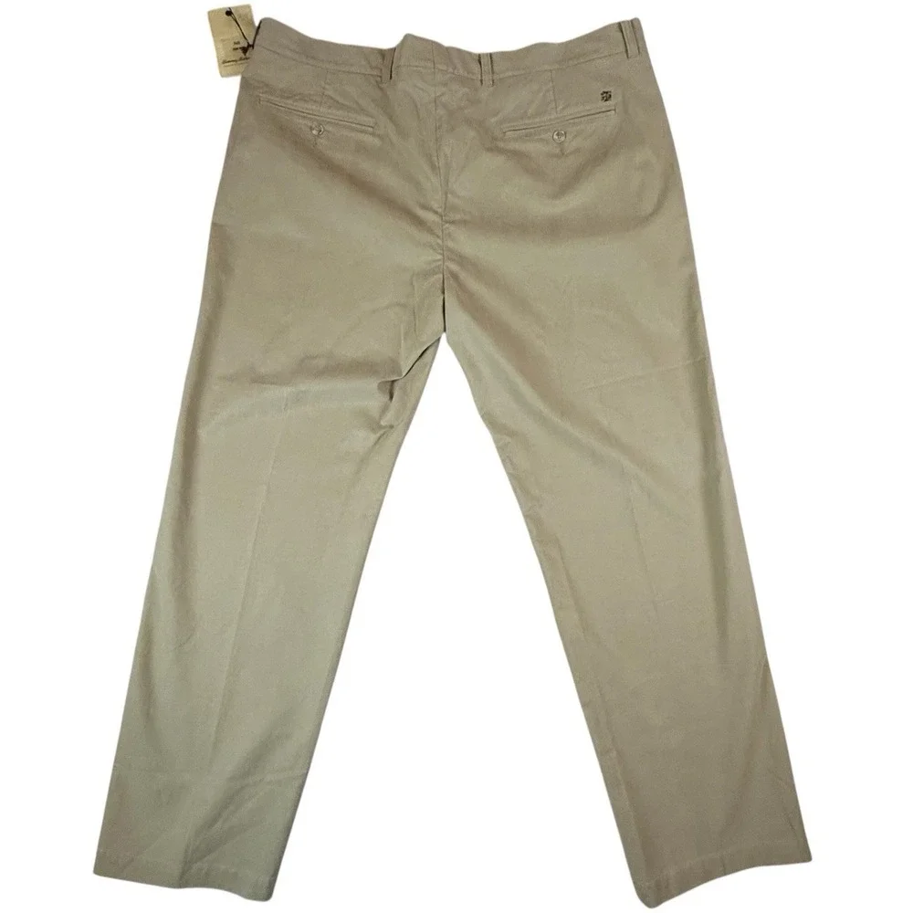 NEW Tommy Bahama Front Nine‎ Pants Mens 42x31 Beige Chino Stretch Golf T1425
